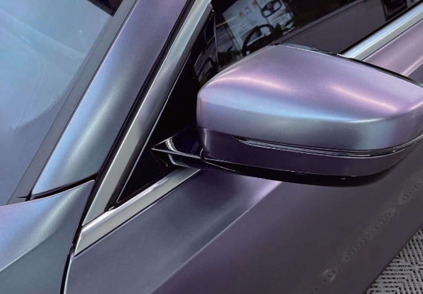 TPU PPF - Matte Purple Mist Silver