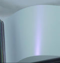 White Iridescent Purple