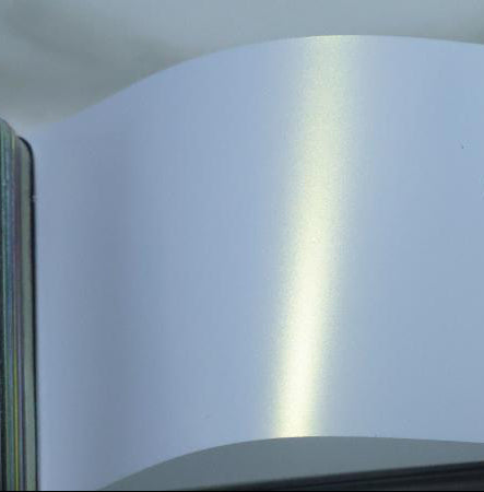 White Iridescent Gold