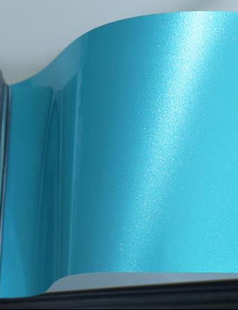 Metallic Maya Blue