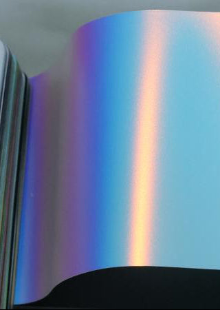 Matte Rainbow Chrome White