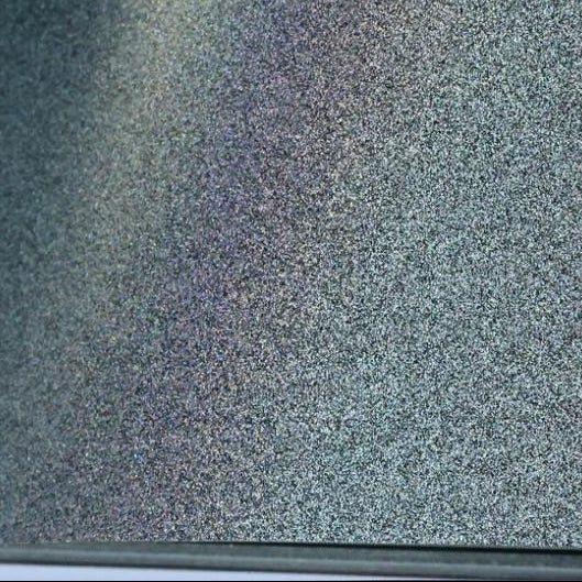 Satin Holographic Silver