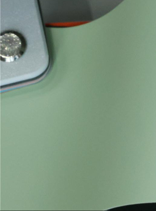 Flat Macaron Avocado Green